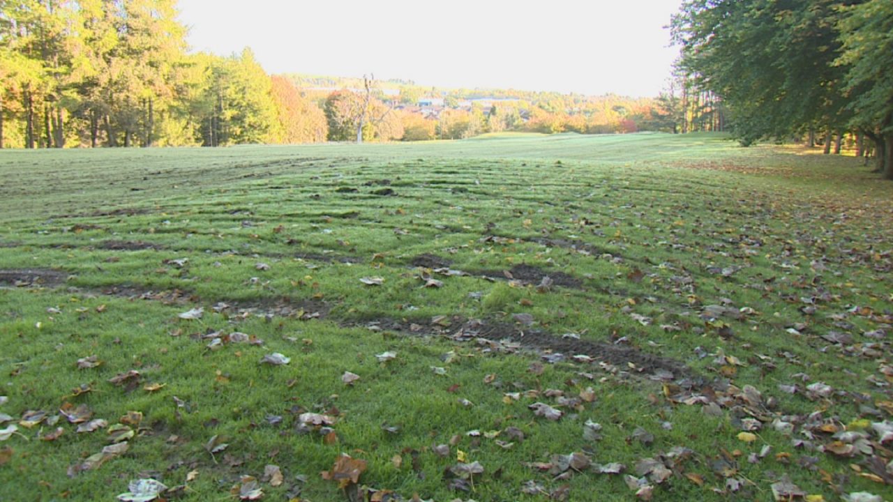 Dundee’s Caird Park golf course wrecked by vandals on stolen greenkeepers’ carts