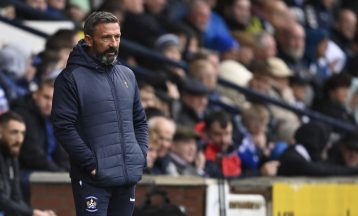 Kilmarnock manager Derek McInnes says ‘We don’t want to be sat at home watching Dundee United at Hampden’
