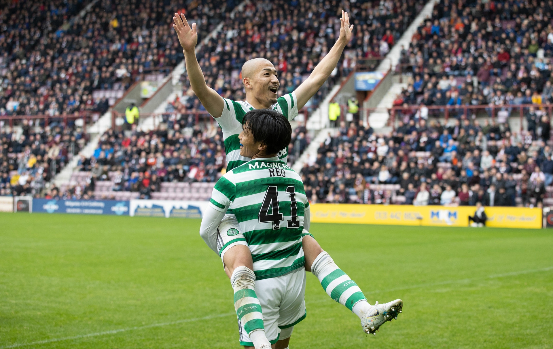 Celtic beat Hearts 4-3 amid VAR controversy in seven-goal thriller at Tynecastle STV News