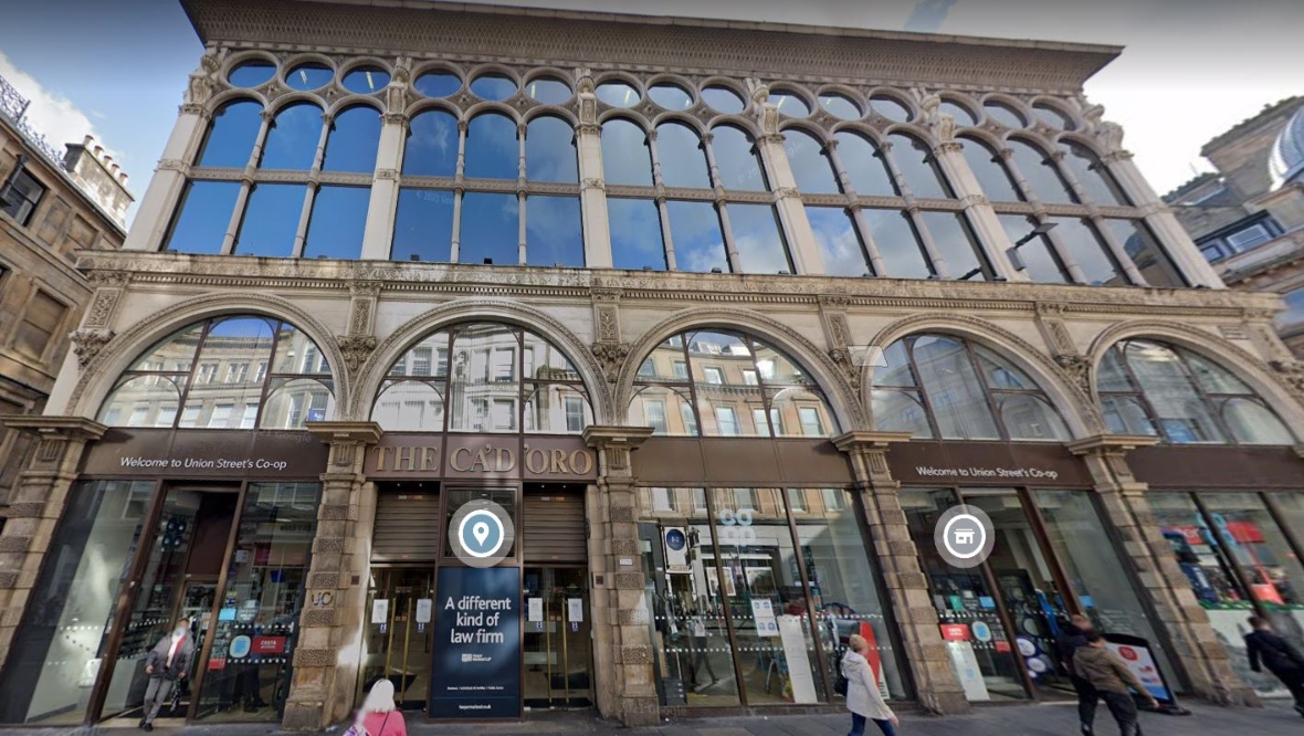 Tesco Express plans for historic Glasgow city centre building on Union Street