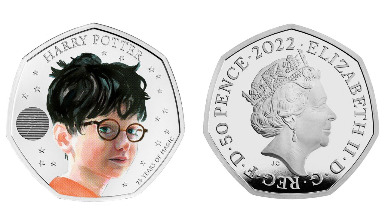 New Harry Potter coins to feature portraits of the King and Queen Elizabeth II