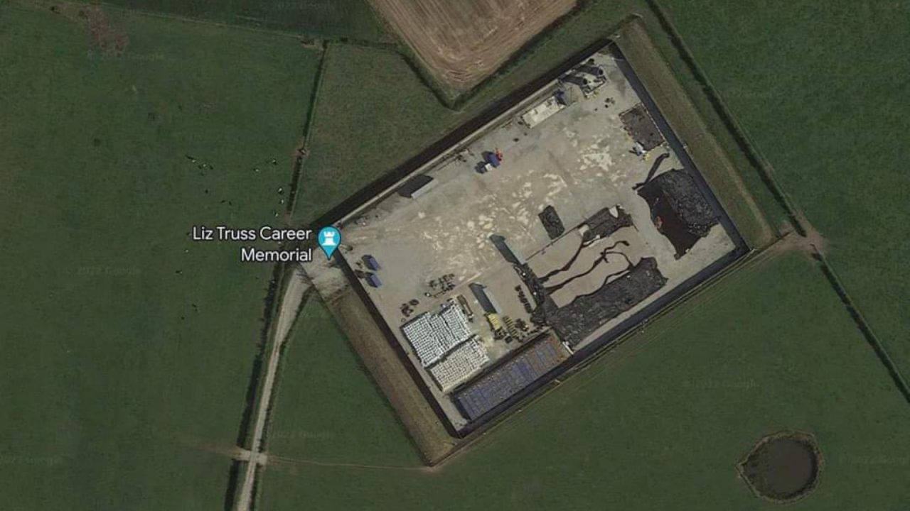 Controversial Blackpool fracking site ‘renamed’ as ‘Liz Truss Career Memorial’ on Google Maps