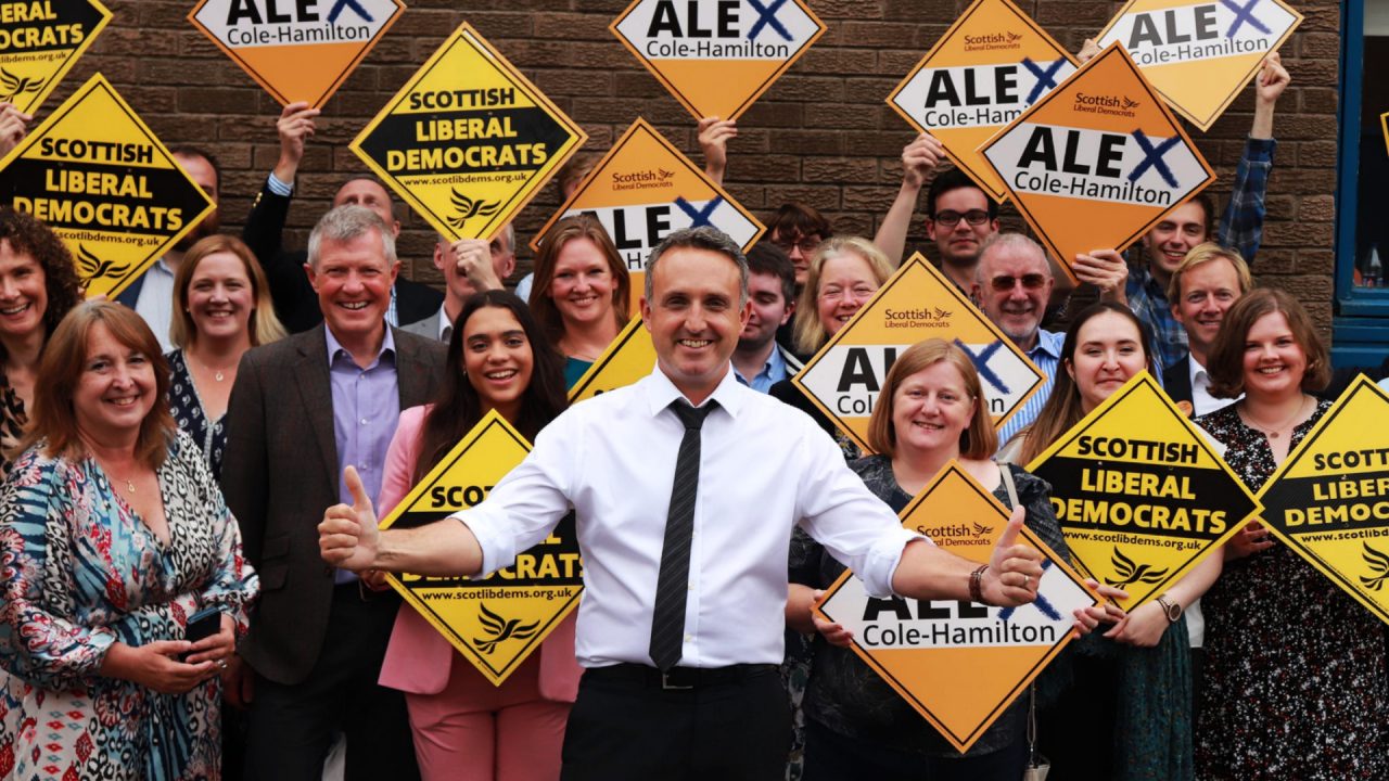 LibDem’s Alex Cole-Hamilton heads to Highlands to campaign in Ian Blackford’s SNP seat