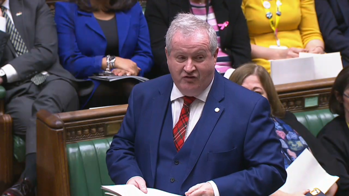 Ian Blackford said Sunak's early appointments were a 'return to the ghosts of governments past'.