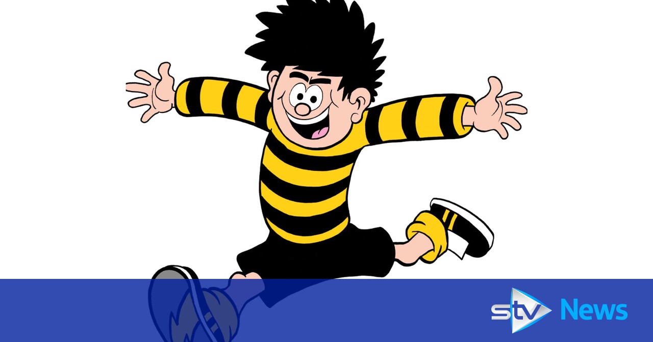 Beano comic strip changes colour for World Mental Health Day