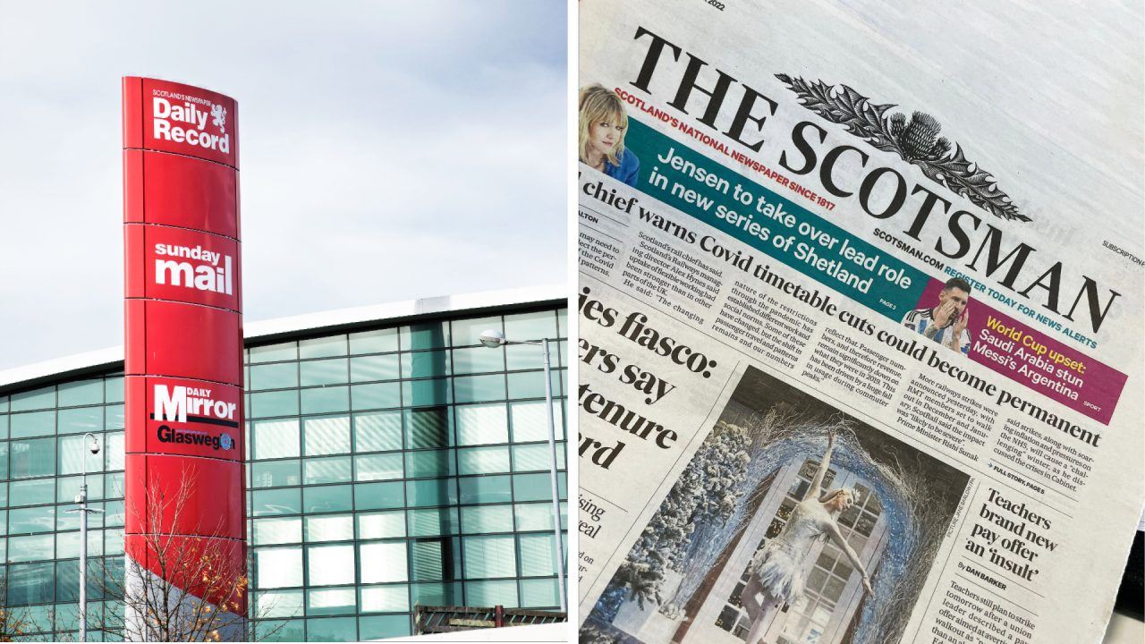 Scotsman owner National World decides against bid for Mirror and Express company Reach