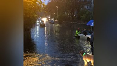 Flooding causes travel chaos across Aberdeen as safety warning issued to drivers