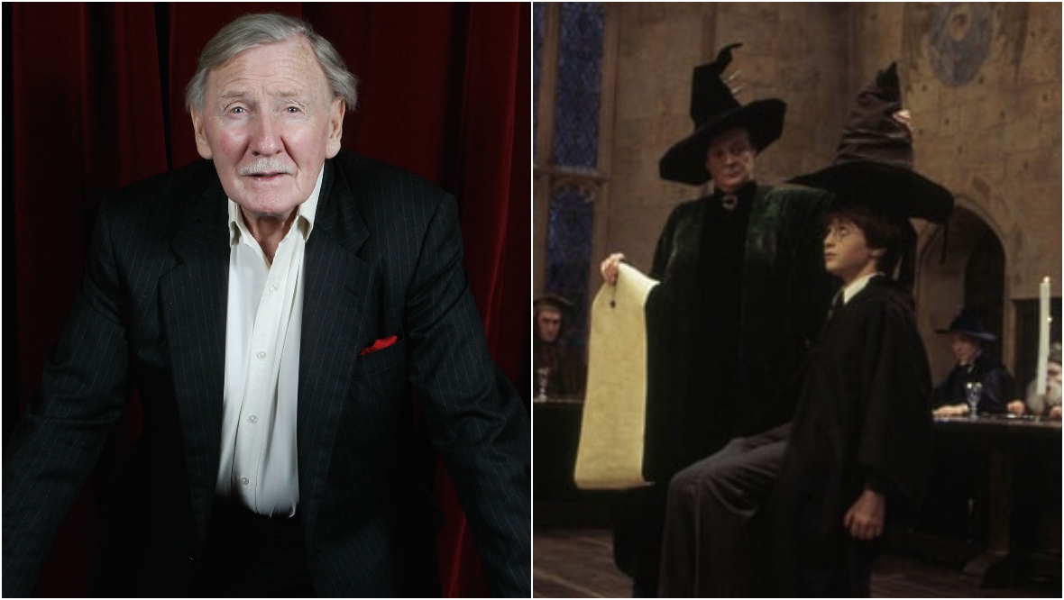 Star of Carry On films and voice of Sorting Hat in Harry Potter Leslie Phillips dies aged 98