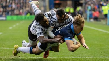 Scotland 28-12 Fiji: First half scare but Scots recover to win