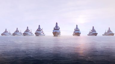 Rishi Sunak announces construction of five more warships on Clyde