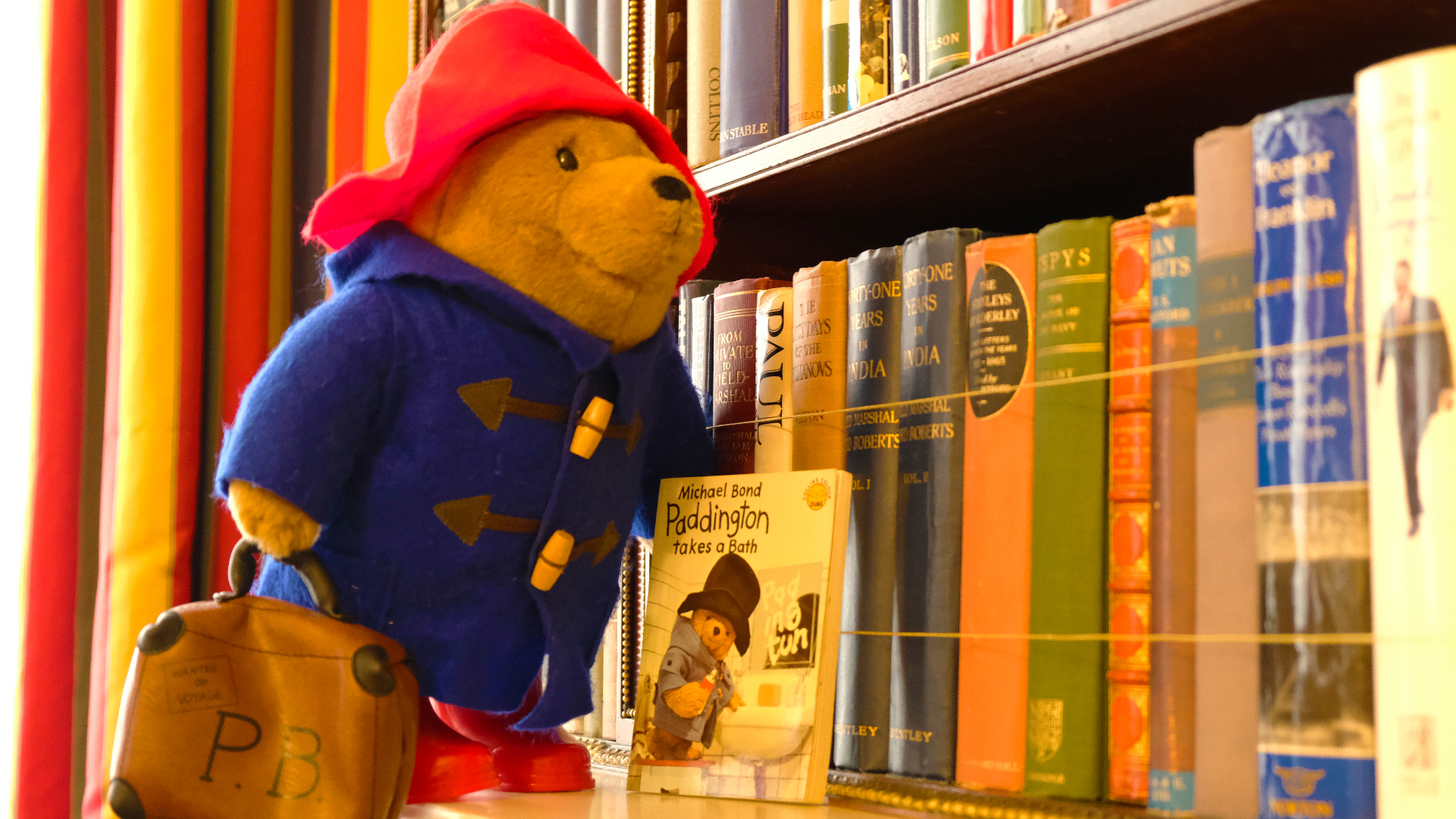 The Paddingtons are being looked after at the royal residences.