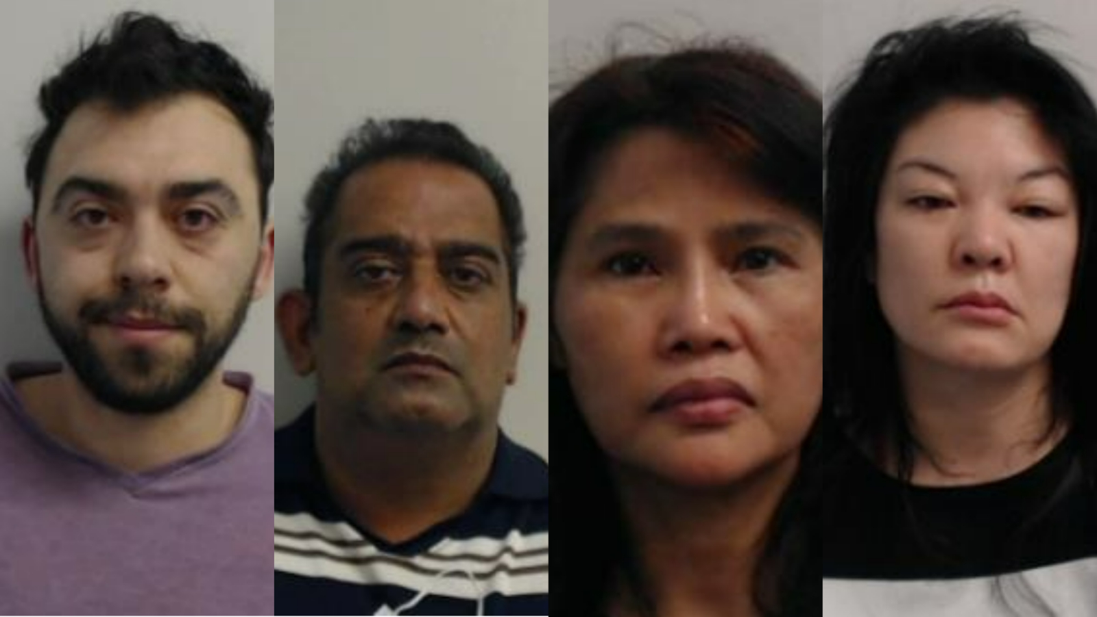 Vlassis Ntaoulias, Jagpal Singh, Boonsong Wannas and Donglin Zhang were all sentenced at the High Court in Glasgow.