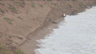 460-year-old Scots golf course being swept out to sea