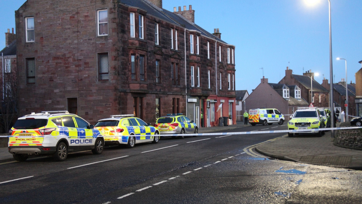 Man arrested in Arbroath after six-hour stand-off with armed police and negotiators