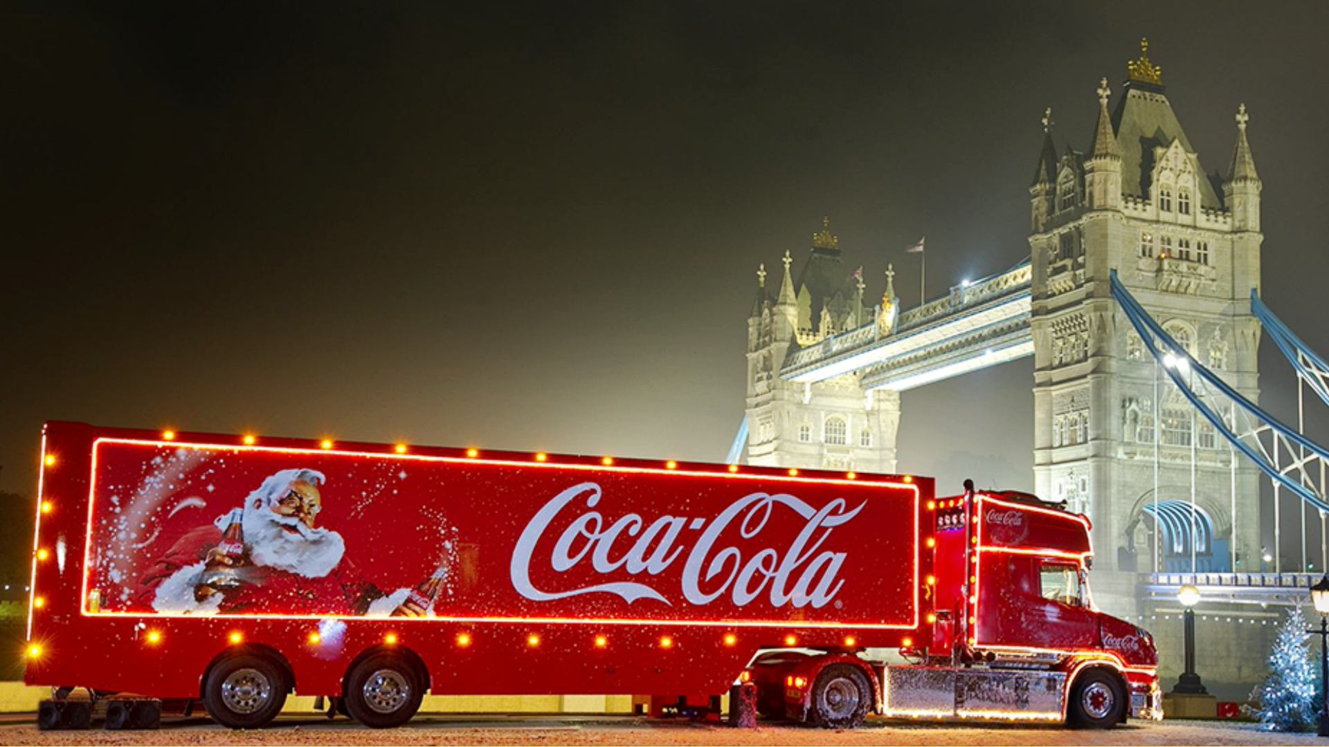 Coca-Cola Truck in London