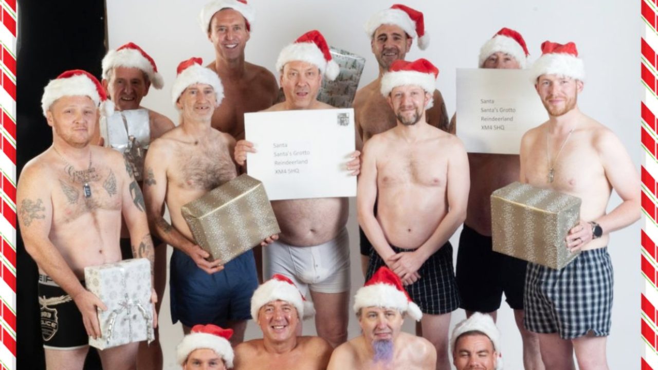 Royal Mail postmen strip off for Christmas present calendar ahead of strike