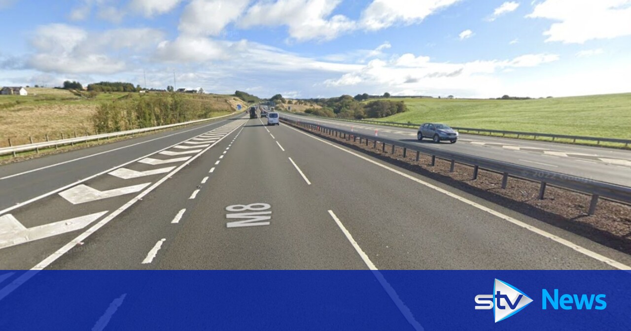 Pedestrian seriously injured after being hit by car while crossing M8 ...