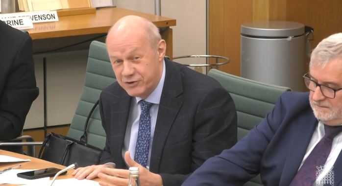 Damian Green questioned Martin Lewis at the committee.
