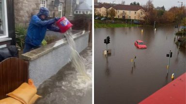 Flooding disruption and travel chaos continues after severe weather warning across Aberdeenshire