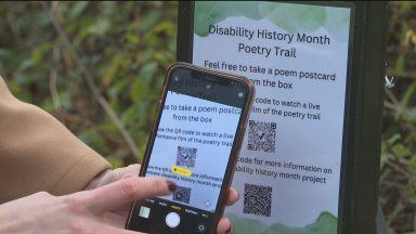 Disability History Month marked with performance art installation