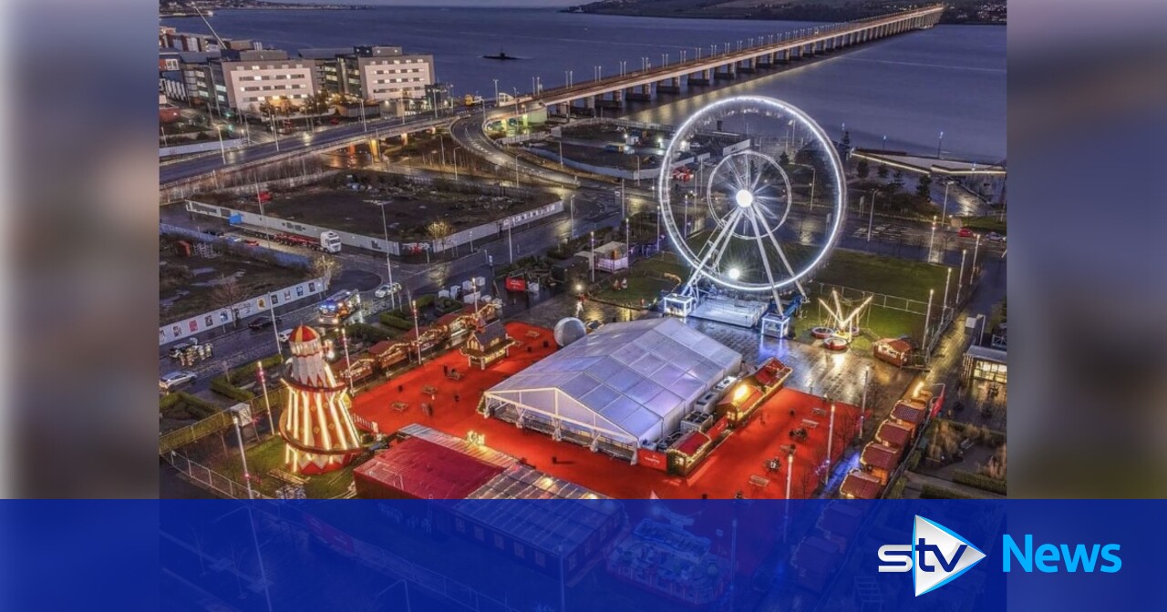 Dundee Winterfest delayed after ice rink equipment from Belgium 'held up at customs' STV News