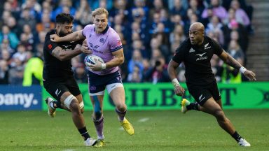 Scotland 23-31 New Zealand: All Blacks roar back at the death