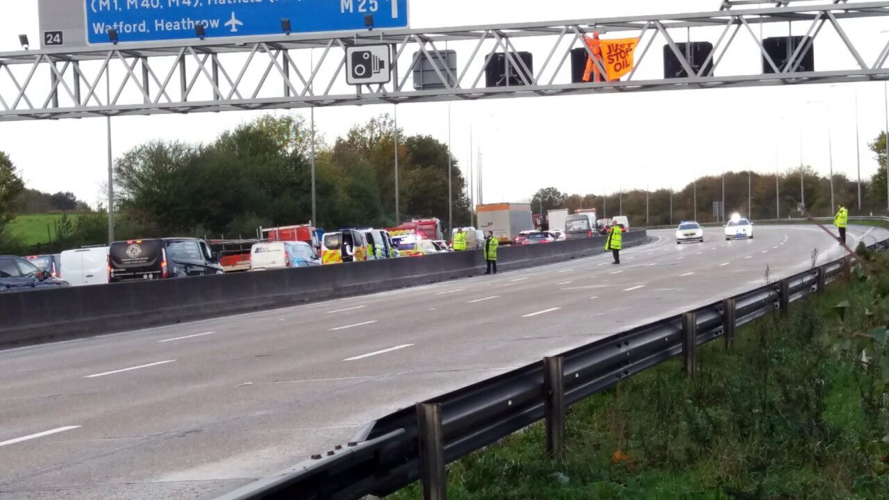 Blairgowrie man charged following Just Stop Oil M25 protest as disruption continues