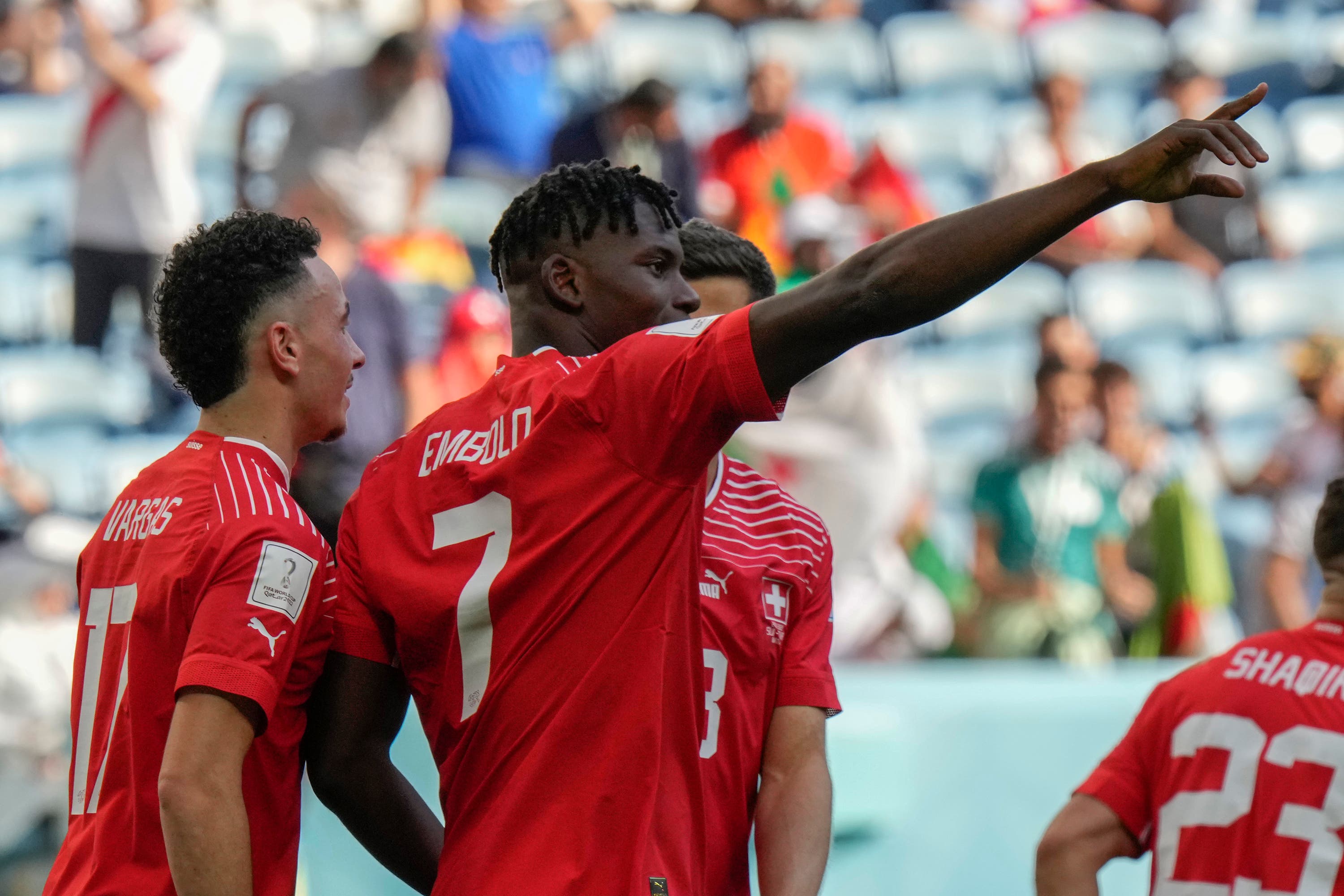 Apologetic Embolo Gives Swiss Narrow Win over Cameroon