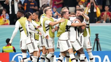 Niclas Fullkrug rescues a point for Germany to keep qualification hopes alive
