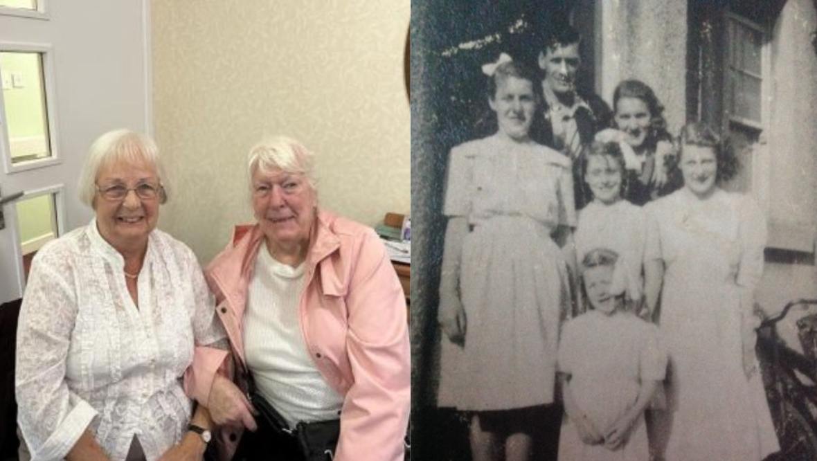 Childhood best friends who reunited after 60 years lived minutes apart in Linlithgow