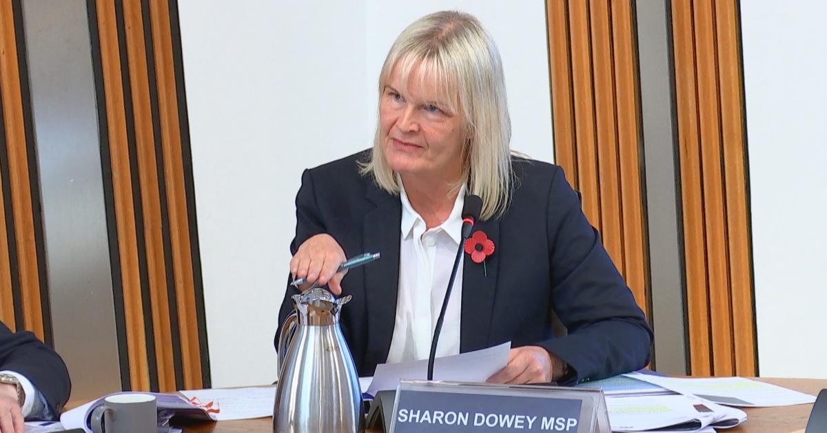 Scottish Conservative MSP Sharon Dowey.