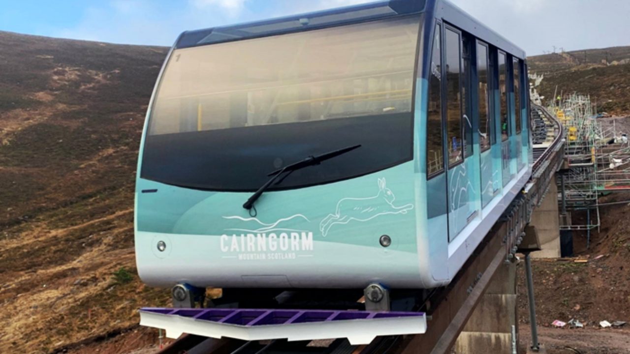 First trains running on Cairngorm Mountain Railway in four years