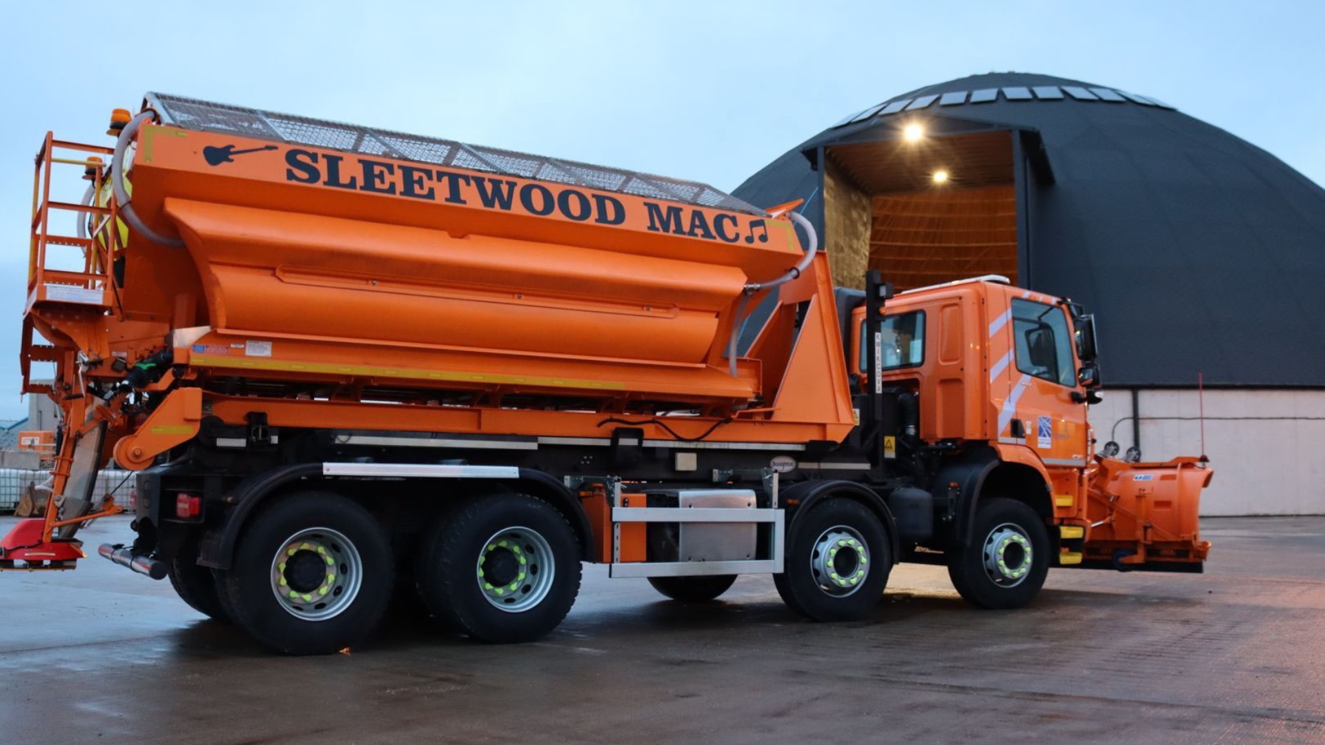 Amey ask Scots to submit gritter names for winter fleet as BEAR