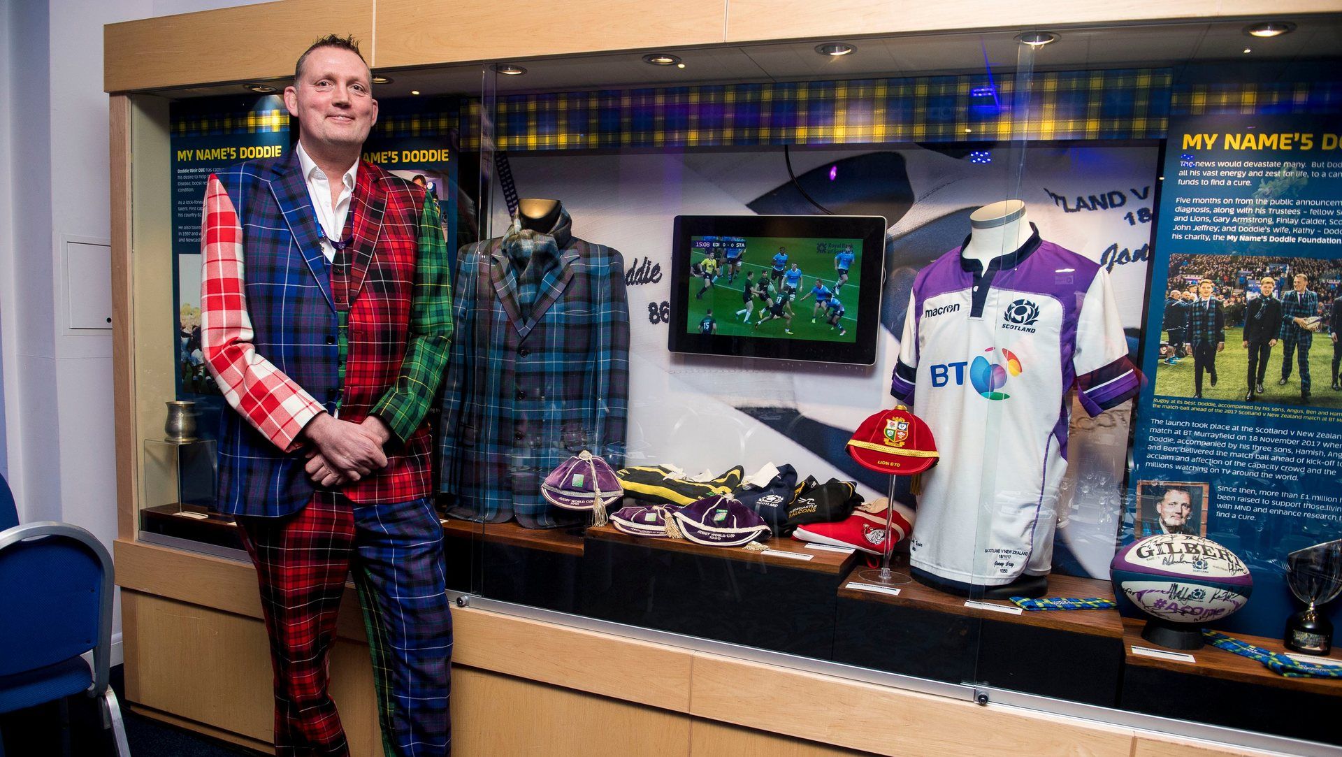 Scotland rugby icon Doddie Weir died from the disease in 2022. Photo: SNS Group.