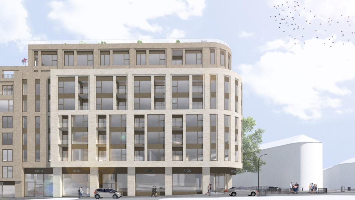 132 apartments will be built as part of the project.