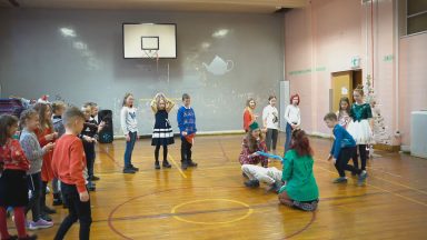 Ukrainian families celebrating Christmas in Scotland