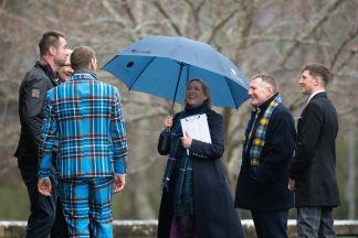 Memorial service in Melrose to celebrate the life of Scottish rugby legend Doddie Weir