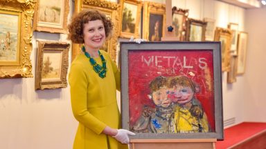 Painting of Glasgow street children by Joan Eardley sells for over £200k at ‘record-breaking’ auction