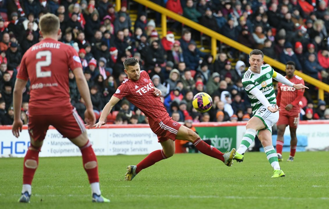 Celtic beat Aberdeen to regain nine point lead after late McGregor strike