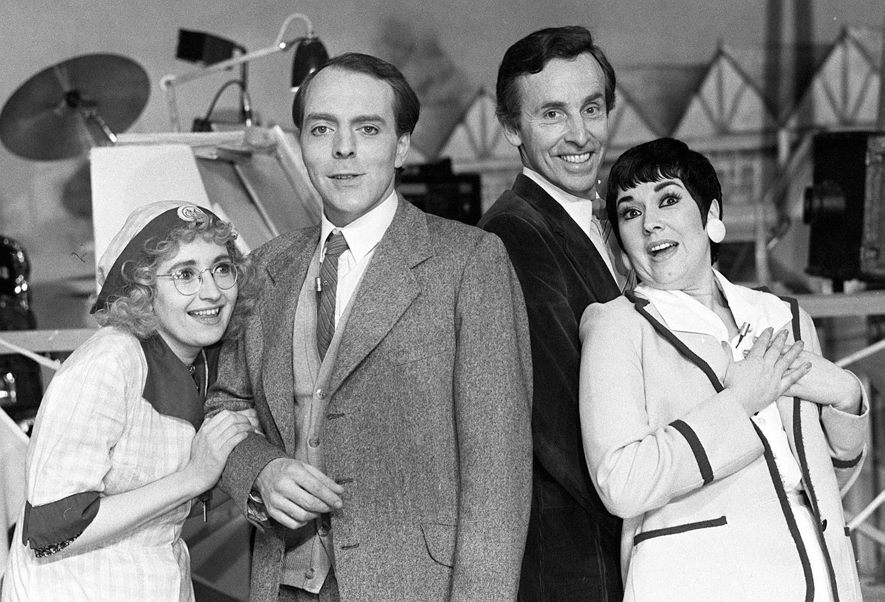 Su Pollard, Simon Cadell, Michael Knowles and Ruth Madoc, starred in the BBC one comedy Hi-de-Hi! 