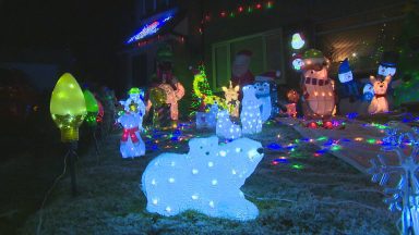 Dundee family light up house for Christmas in memory of daughter