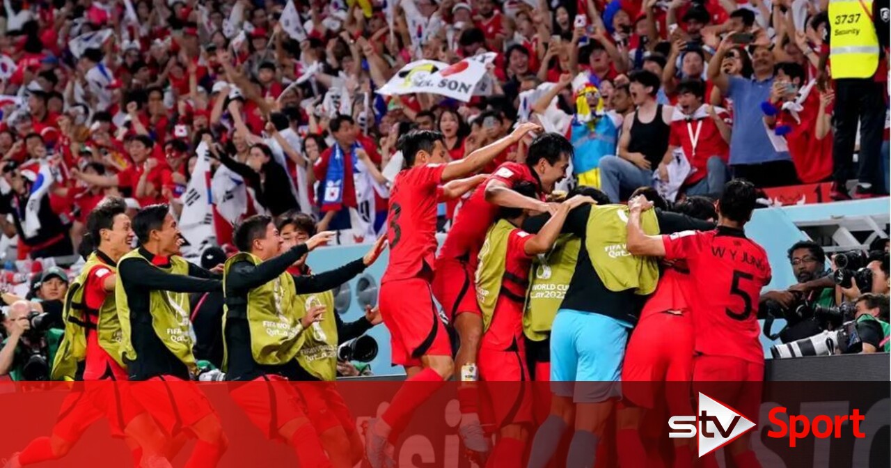 South Korea stun Portugal at the death to follow them through to last 16 |  STV News