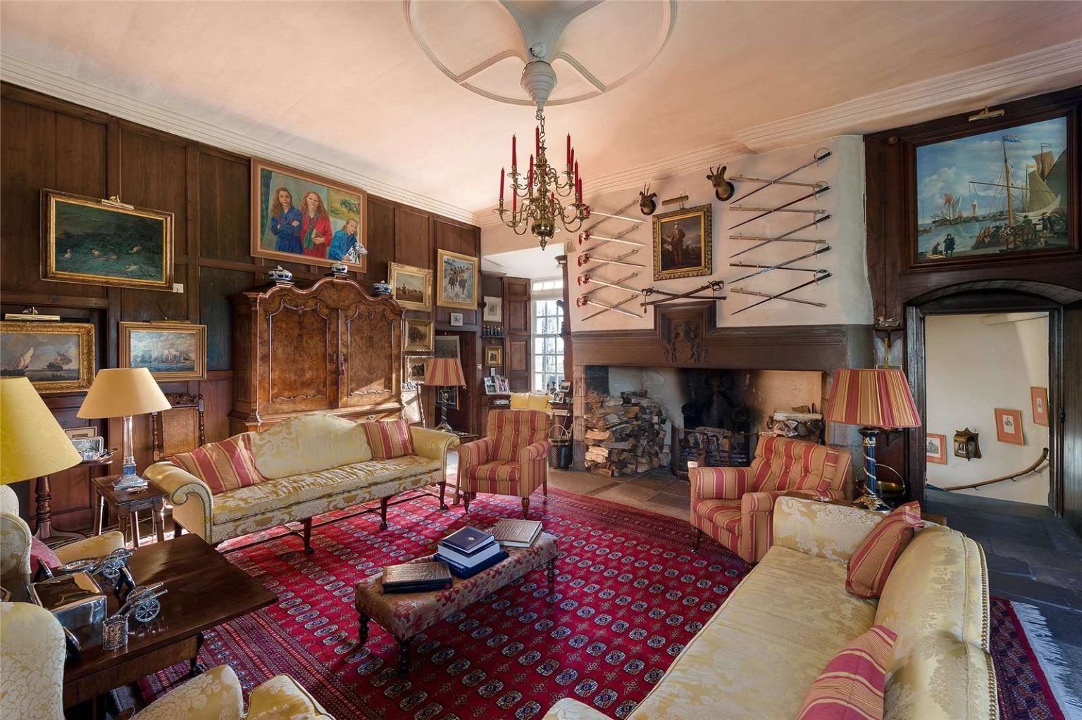 Look inside Earlshall Castle home to Robert the Bruce's family on sale