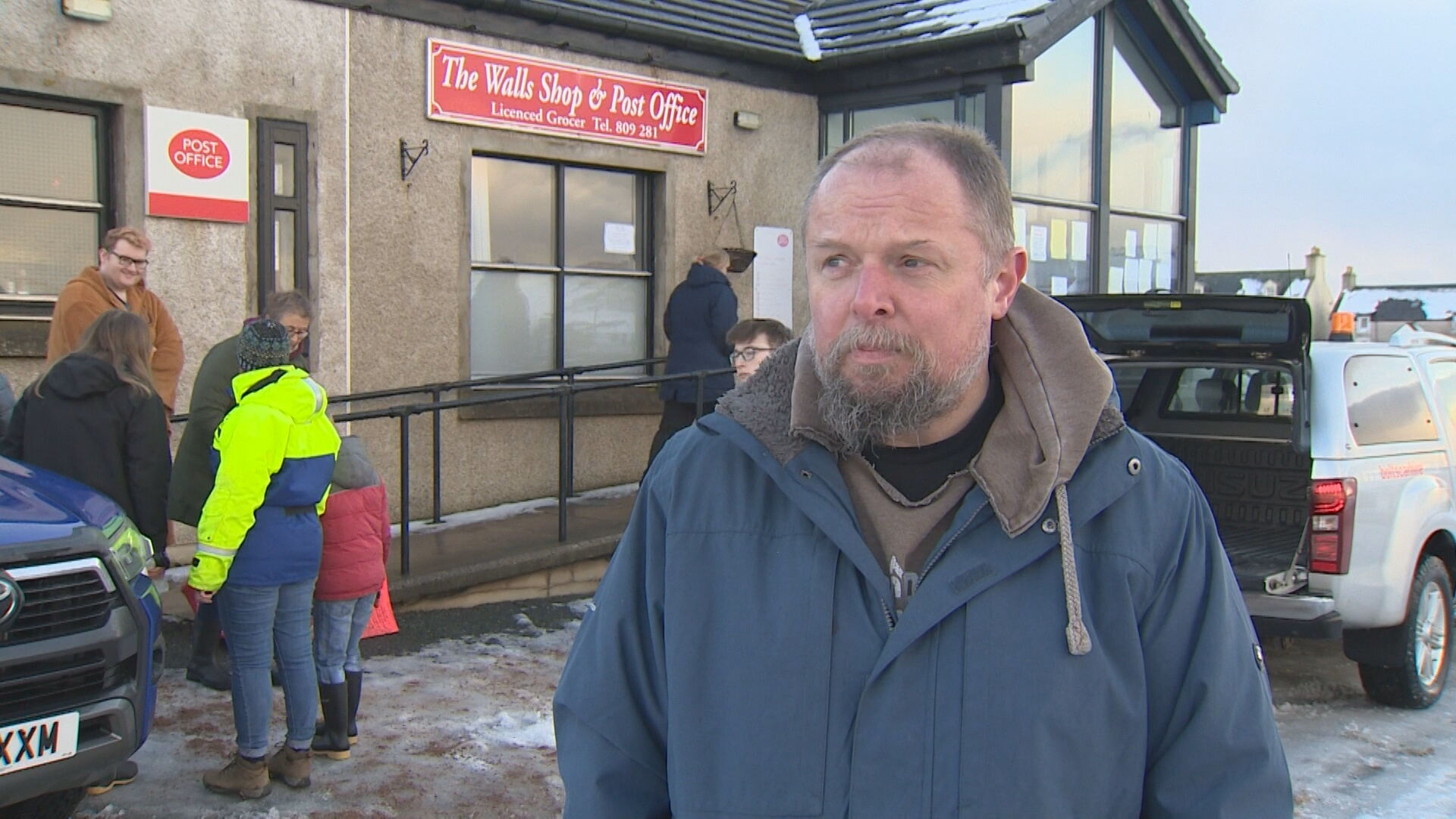 Roger Atkinson told STV news of his frustration at the response.
