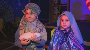 Glasgow St Roch’s primary school hosts nativity play with a difference for deaf children