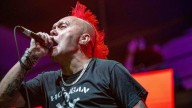 Scottish punk band The Exploited cancel tour after lead singer collapses on stage in Colombia