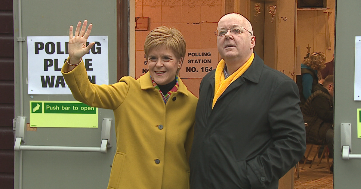 Sturgeon and Murrell married in 2003.