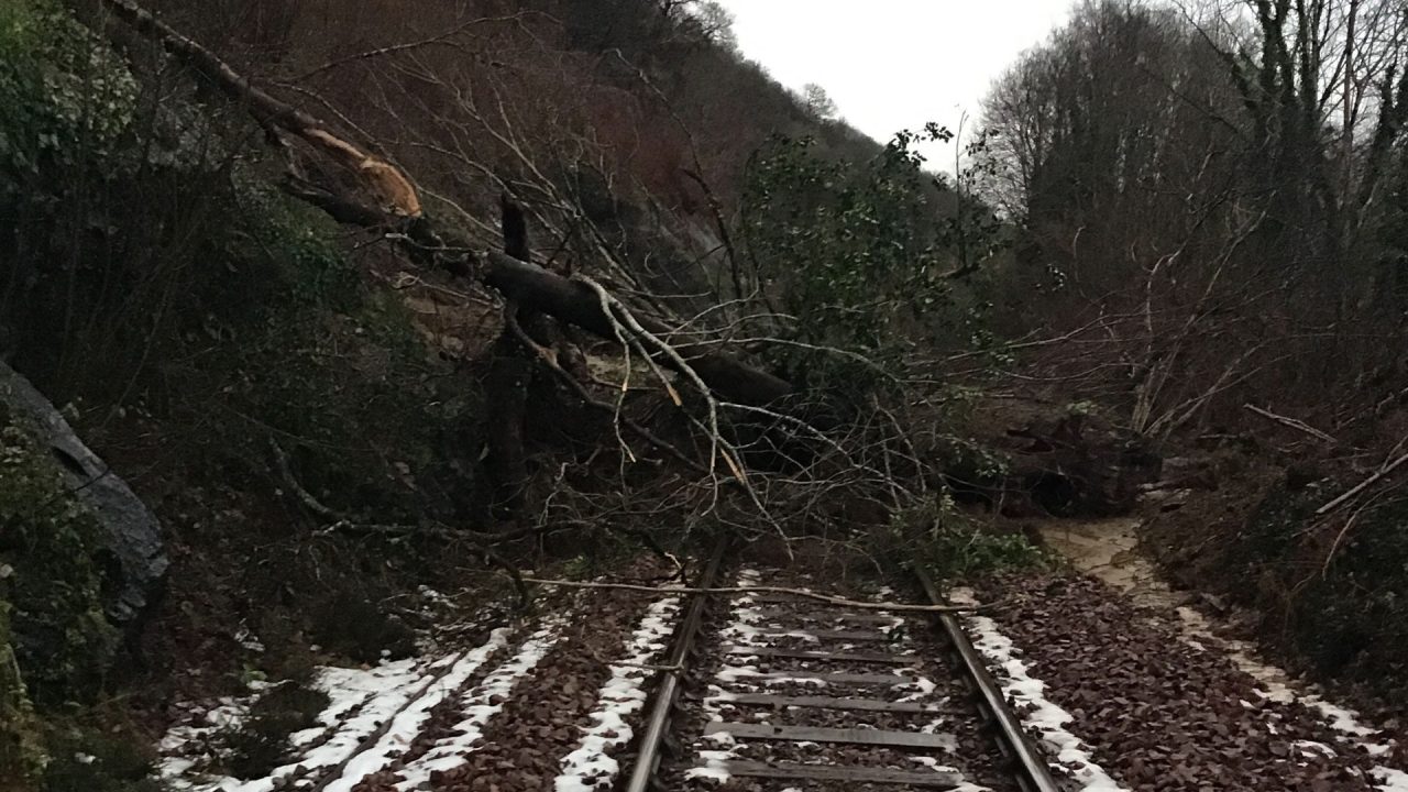 Argyll landslip near Falls of Cruachan closes Oban rail line and A85 road with 84-mile diversion in place