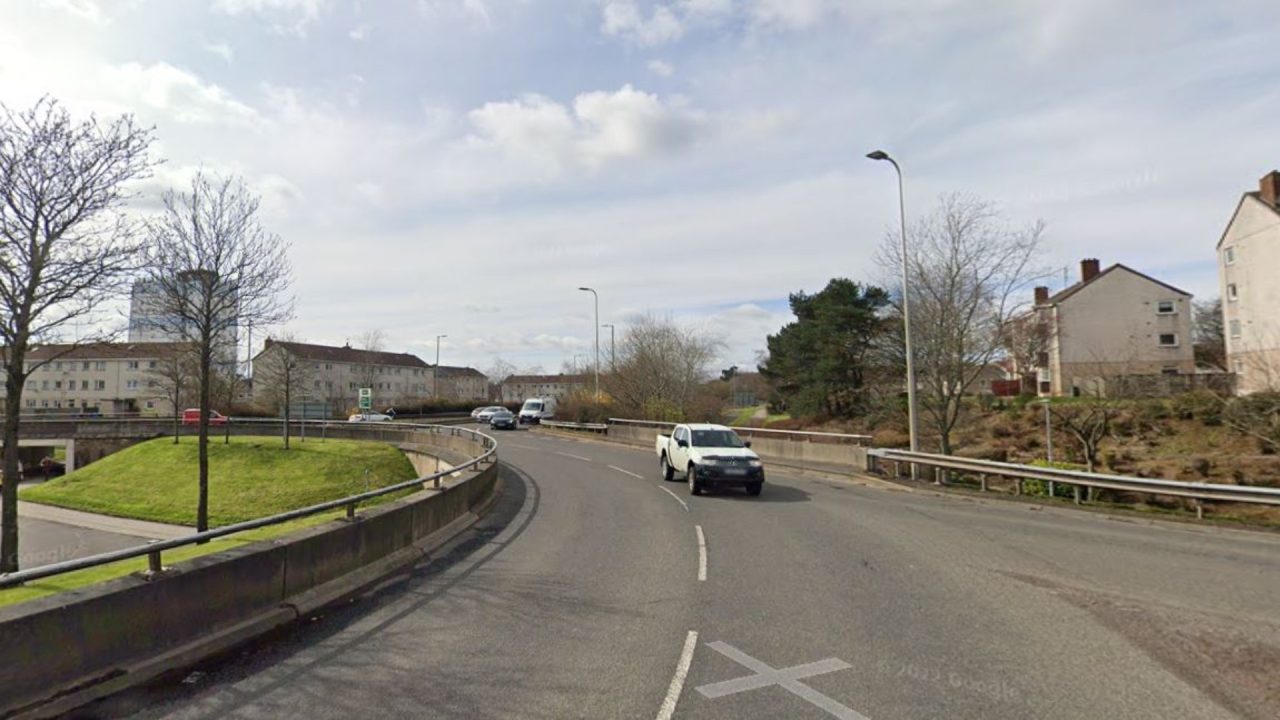 Pedestrian killed in crash involving three vehicles on A726 in East Kilbride