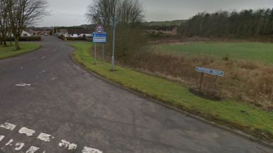 Woman dead as police launch hunt for driver after ‘hit and run’ on A872, Dunipace